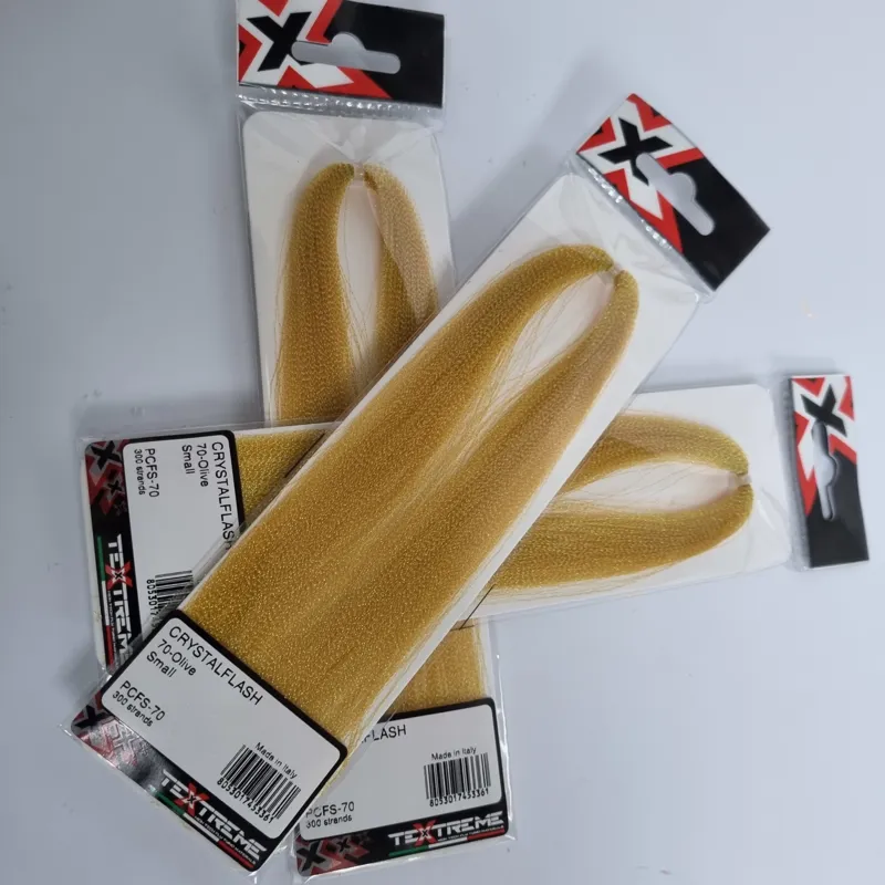 TEXTREME Small Crystal Flash in Olive-1